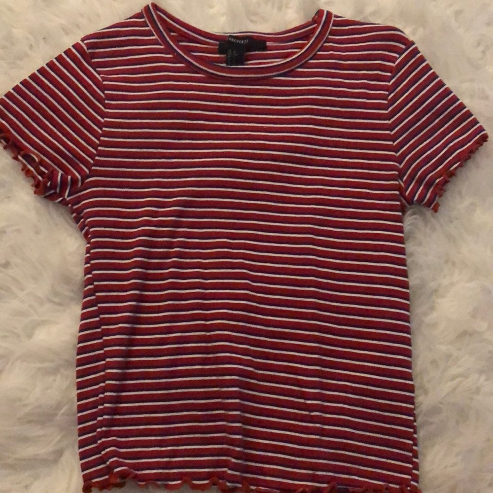 ruffled top:)